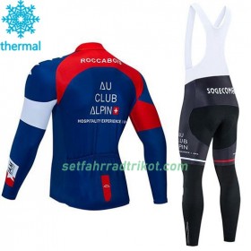 Radbekleidung Radtrikot Langarm + Lang Trägerhose 2020 IAM Cycling Winter Thermal Fleece N002